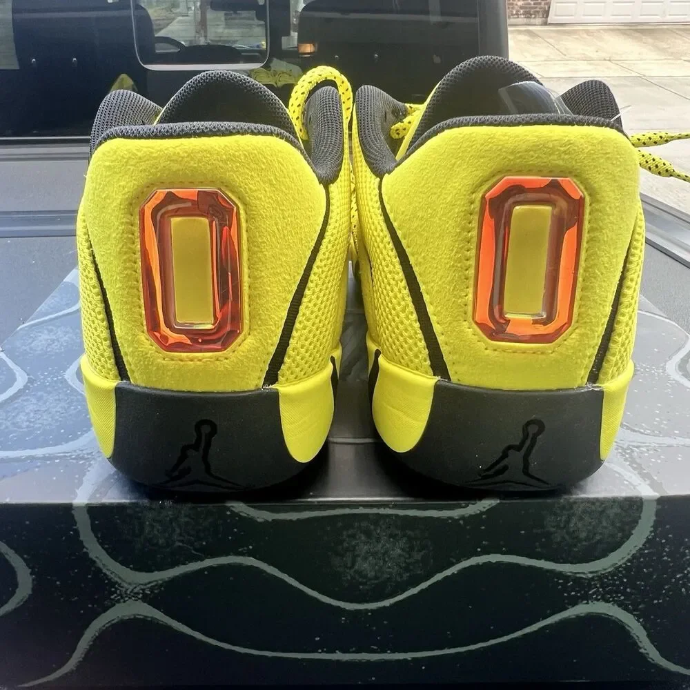 Nike Jordan Tatum 4 'Bruce Lee' Yellow Black HQ4614-700 Men's Size 11 Shoes